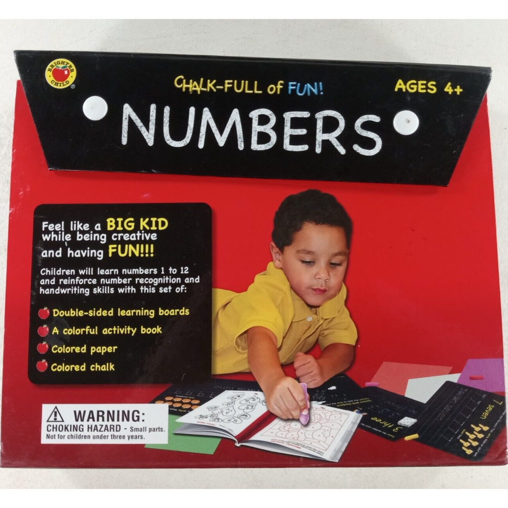 Numbers Chalk Full Of Fun by Brighter Child